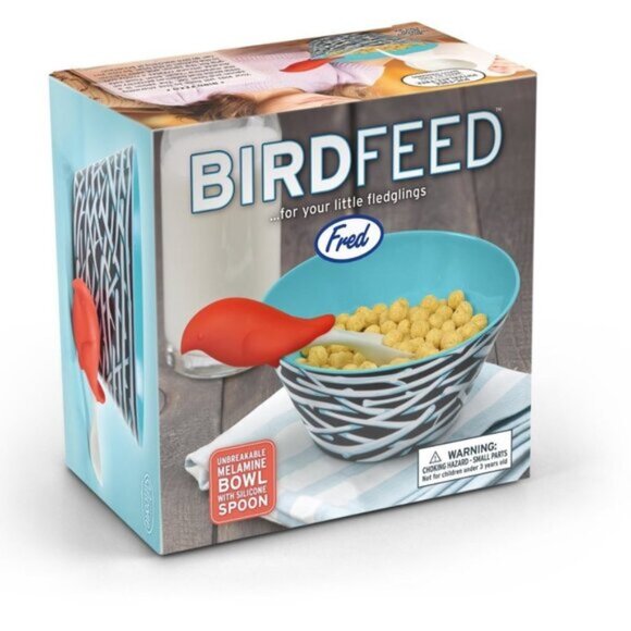Fred BIRD FEED Kids' Bowl and Spoon Set - Picture 5 of 6